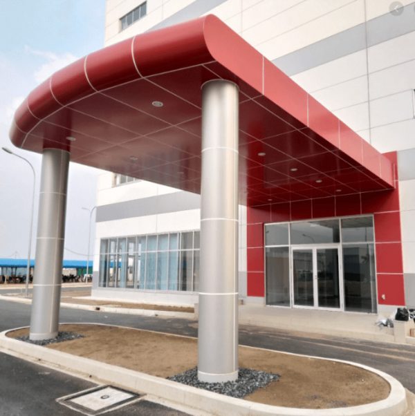 Ốp tấm Aluminium mặt dựng